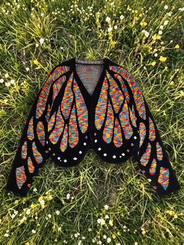 Butterfly Wings Knit Cardigan