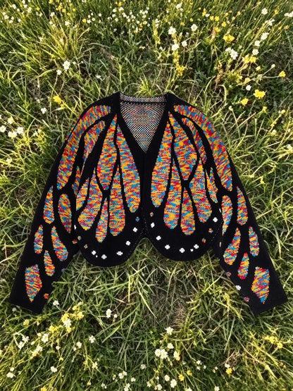 Butterfly Wings Knit Cardigan