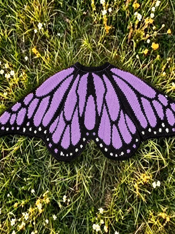 Butterfly Wings Knit Cardigan