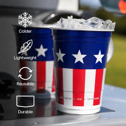 16oz Aluminum Party Cups