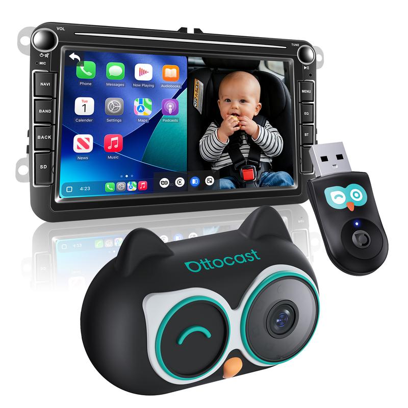 Baby Car Camera & Wireless CarPlay Monitor