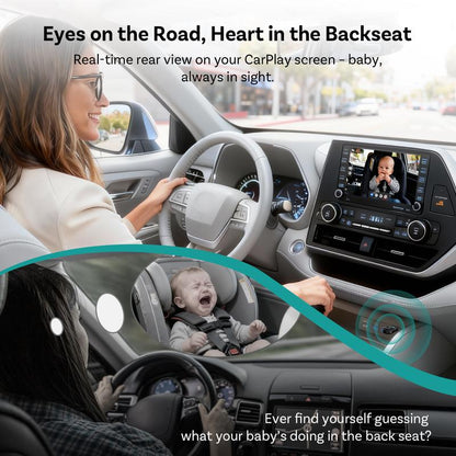 Baby Car Camera & Wireless CarPlay Monitor